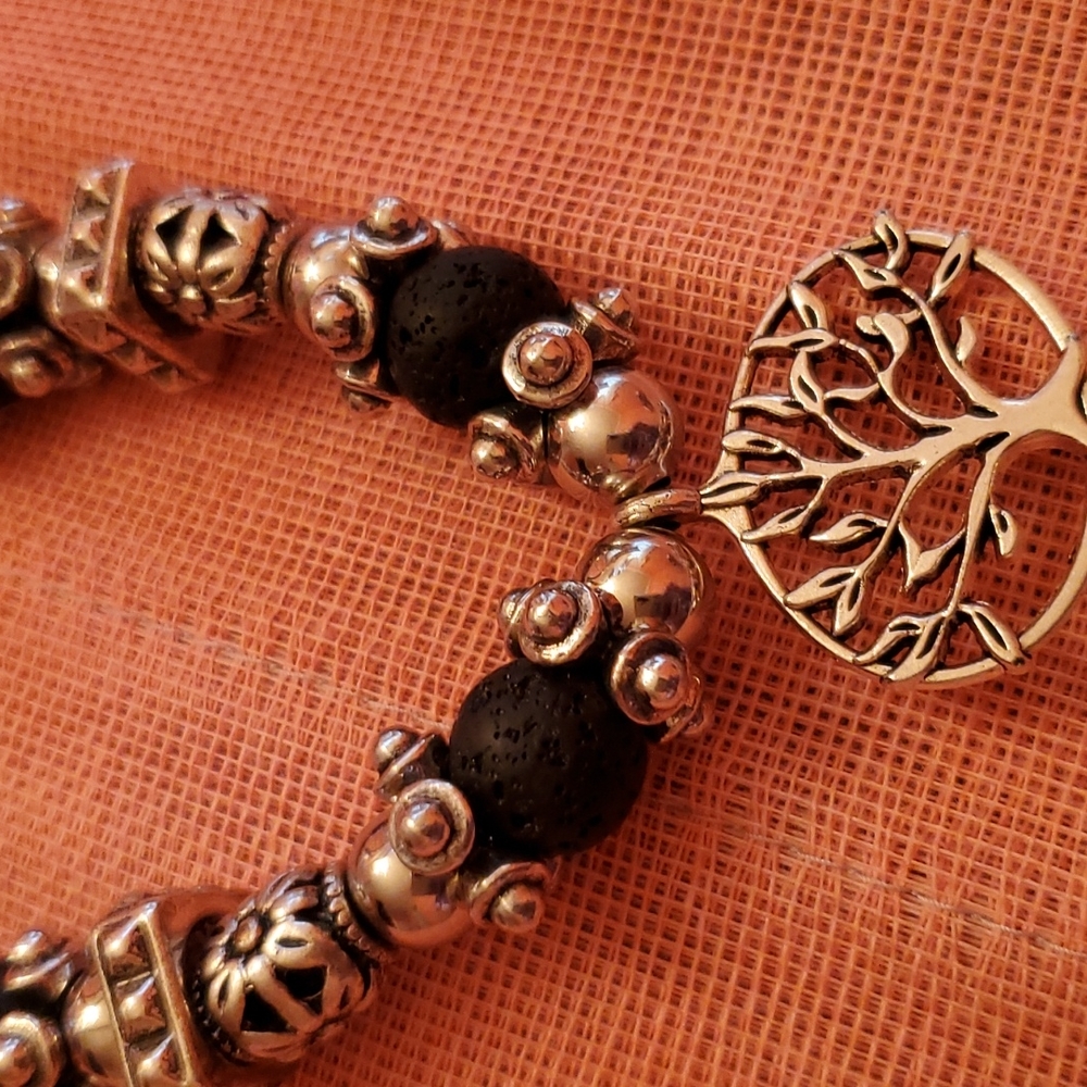 Tree of life silverNecklace no532 - Picture 5 of 6